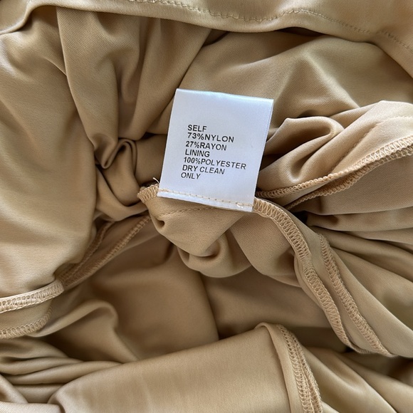 Tadashi Shoji Corded Floor Length Cape Gown - Picture 6 of 7